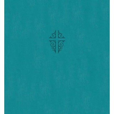 Nasb, Holy Bible, XL Edition, Leathersoft, Teal, 1995 Text, Comfort Print - by  Zondervan (Leather Bound)