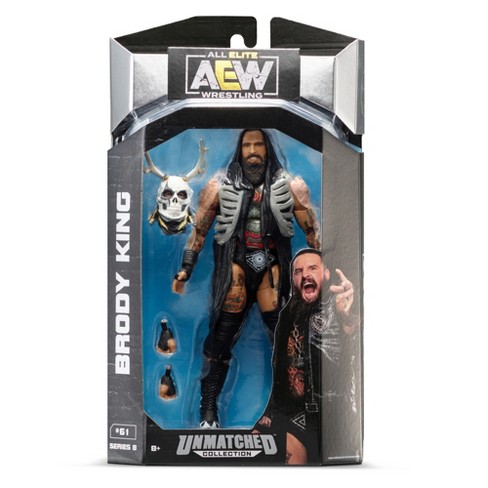 Aew Unmatched Series 8 Brody King Action Figure : Target