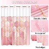 LunaLulinlk Hookless Shower Curtain with Snap in Liner - 2 of 4