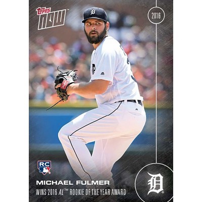 Topps Topps NOW AL Rookie of Year Detroit Tigers Michael Fulmer RC Card #OS-17A