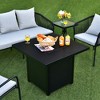 Costway 32'' Patio Fire Pit Table Propane Heater 40,000 BTU w/CSA Certification - 2 of 4