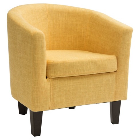 Tub chair 2024 mustard