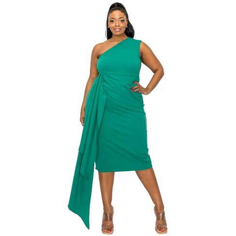 Kelly green party dress best sale