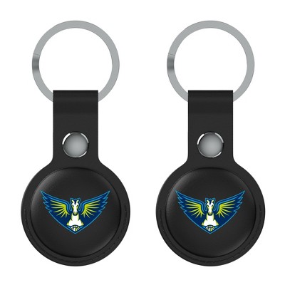 Keyscaper WNBA Insignia Black Airtag Holder 2-Pack