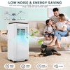 10000 Btu Portable Air Conditioners, 4 In 1 Portable Ac Cools with Remote Control - 4 of 4