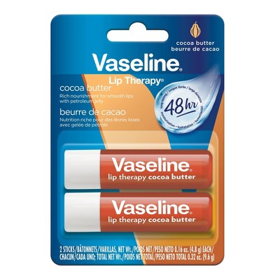 Vaseline Cocoa Butter Moisturizing Lip Therapy Twin Pack