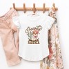 The Juniper Shop Howdy Partner Dog Toddler Flutter Sleeve Tee - 2 of 2