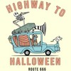 Men's The Nightmare Before Christmas Jack and Sally Highway to Halloween T-Shirt - 2 of 4