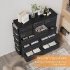 Dresser for Bedroom,Cloth Storage Tower with 12 Drawers,Chest of Drawers with Bins,Steel Frame,Wood Top for Bedroom, Kids Room,Closet, Entryway - 4 of 4