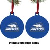 Hofstra University Lions Logo Aluminum Holiday Christmas Tree Ornament - 2 of 4
