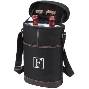 Picnic at Ascot Two Bottle Personalized  Wine Cooler with Corkscrew - 1 of 4