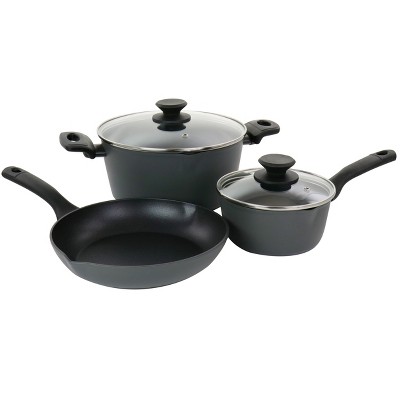 Basic Essentials 32PC Non-Stick Aluminum Cookware Set