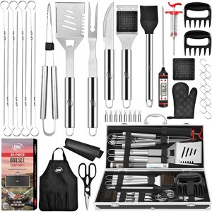 Kaluns Grilling Accessories, Heavy Duty Stainless Steel Grill Set BBQ Grill - 1 of 4