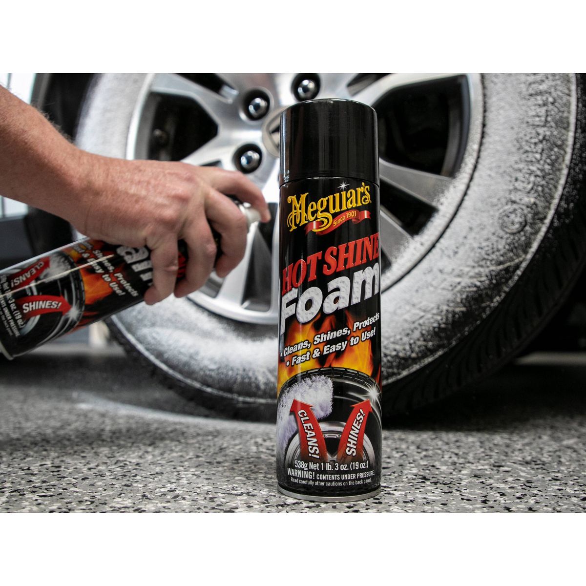 Meguiars Meguiars Hot Shine Tire Foam - thumbnail 2