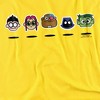 Teen Titans Go Floating Heads Adult T-Shirt - 2 of 4