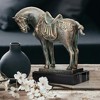 Design Toscano Ancient Tang Horse Iron Statue - Green - 2 of 4