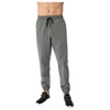 Anna-Kaci Active Men's Athletic Drawstring Pants with Zipper Pockets and Elastic Waistband for Active and Casual Wear - 3 of 4