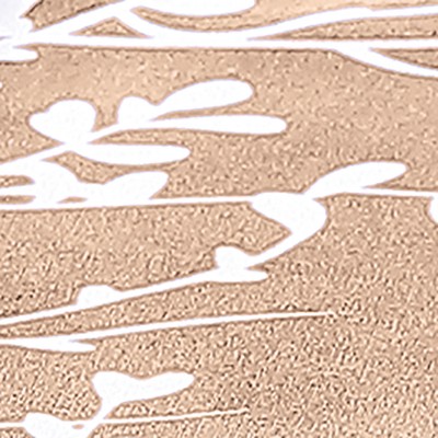 Taupe Floral Full Size Polyester Microfiber Sheet Set