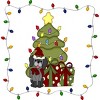 Junior's Design By Humans Christmas for Puppy By realdealclipart T-Shirt - 2 of 3