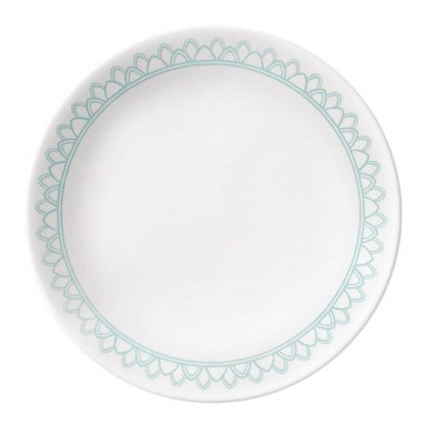 Corelle 8.5" Glass Delano Salad Plate Teal