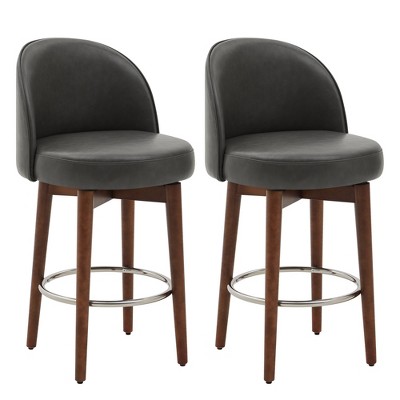 Spruce&Spring 26 inch Swivel Counter Height Bar Stools Set of 2