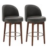 Spruce&Spring 26 inch Swivel Counter Height Bar Stools Set of 2 - 4 of 4