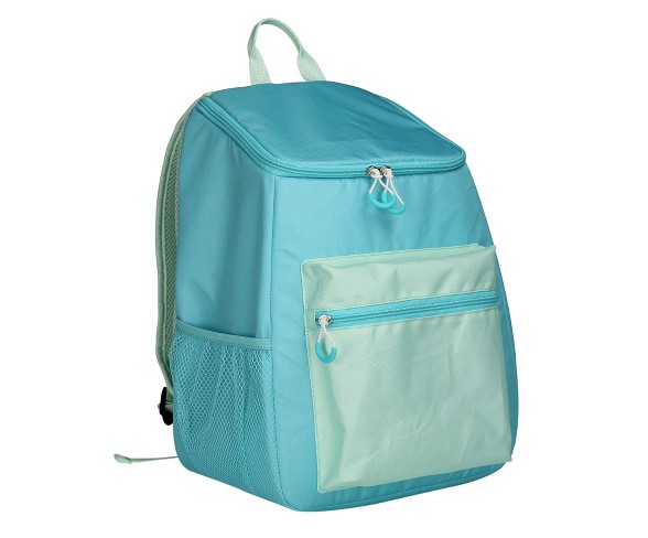 Evergreen Backpack Cooler - Energetic Aqua