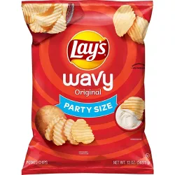 Lay's Wavy Original Potato Chips - 13oz