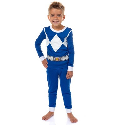 Power Rangers Toddler Boys' Red Ranger Character Costume Sleep Pajama Set Red