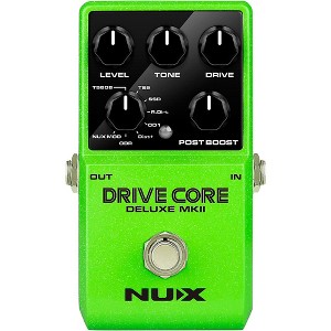 NUX Drive Core Deluxe MKII Overdrive Effects Pedal Green - 1 of 4