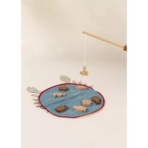 Coco Village - Wooden Fishing Game with Bag - 1 of 4