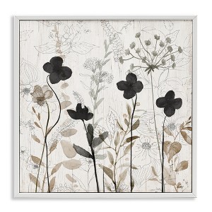 Stupell Industries Wild Blooms Botanical Pattern, 17" x 17" - 1 of 4