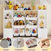 Toy Storage Organizer with 8 Removable Toy Bins, Toy Organizers and Storage, Large Toy Organizer Kids Bookshelf with 6 Storage Cubbies - 3 of 4