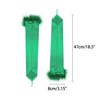 INSPIRE CHIC Women's Satin Hooked Finger Feather Fingerness Costplay Sleeves Gloves for Christmas Dance Party 1 Pair - 2 of 4