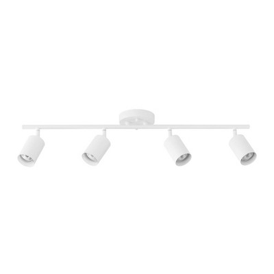 Pratt 4-light Matte White Track Lighting - Globe Electric : Target