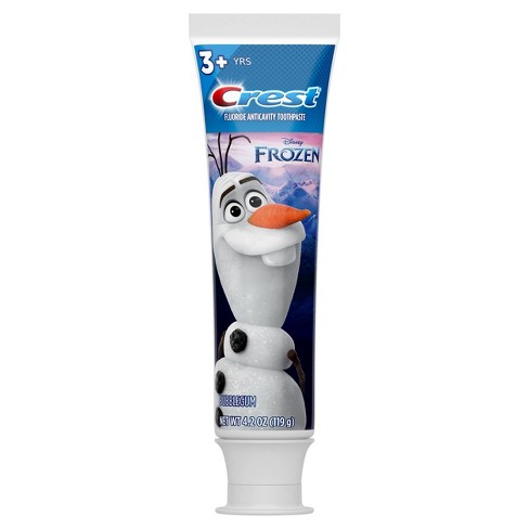 Crest Kids' Fluoride Toothpaste - Disney's Frozen Bubblegum Flavor - 4.2oz - image 1 of 4