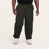Men's Mid-Rise Slim Fit Quilted Joggers - Woolrich x Target Olive Green - 2 of 3