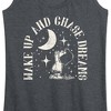 Women's - Peanuts - Wake Up And Chase Dreams Graphic Racerback Tank - 2 of 4
