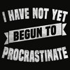 Men's Lost Gods I Have Not Yet Begun to Procrastinate Distressed Long Sleeve Shirt - 2 of 2