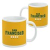 University of San Francisco Secondary Logo Ceramic Coffee Mug Novelty Gift Mugs for Coffee Tea and Hot Drinks 11oz White - 2 of 4