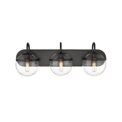 Innovations Lighting Sands 3 - Light Vanity in  Matte Black