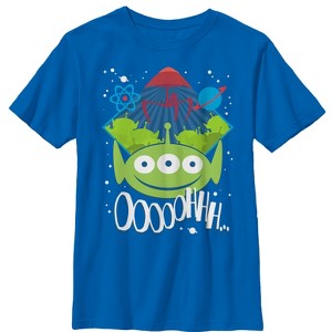 Boy's Toy Story Three-Eyed Alien Party T-Shirt - 1 of 4