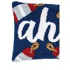 C&F Home Ahoy Hooked Throw Pillow - 2 of 4