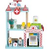 Toysters Big Hospital Station Wooden Emergency Vehicle Playset For Boys and Girls - Suitable for Ages 3 and Up - 2 of 3