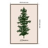 Amanti Art 23"x33" Oh Tannenbaum Green by Eins Kubistika Framed Canvas Wall Art Print - 4 of 4