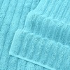 BAGOKIE 100% Turkish Cotton Corduroy Ribbed Bath Towels 6-Piece Set - 2 of 4