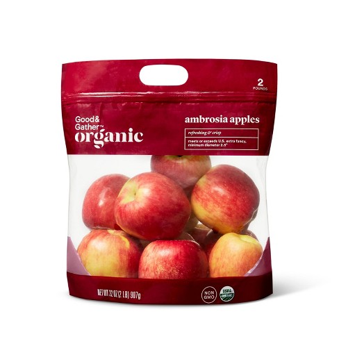 Organic Ambrosia Apples - 2lb Bag - Good & Gather™ : Target