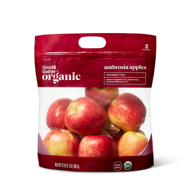 Organic Ambrosia Apples - 2lb Bag - Good &#38; Gather&#8482;, 1 of 6