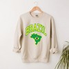 Simply Sage Market Women's Graphic Sweatshirt  Brazil Map - 3 of 4