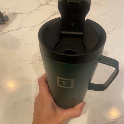 Iron Flask Grip Coffee Mug - 24 Oz, Leak Proof, Vacuum Insulated